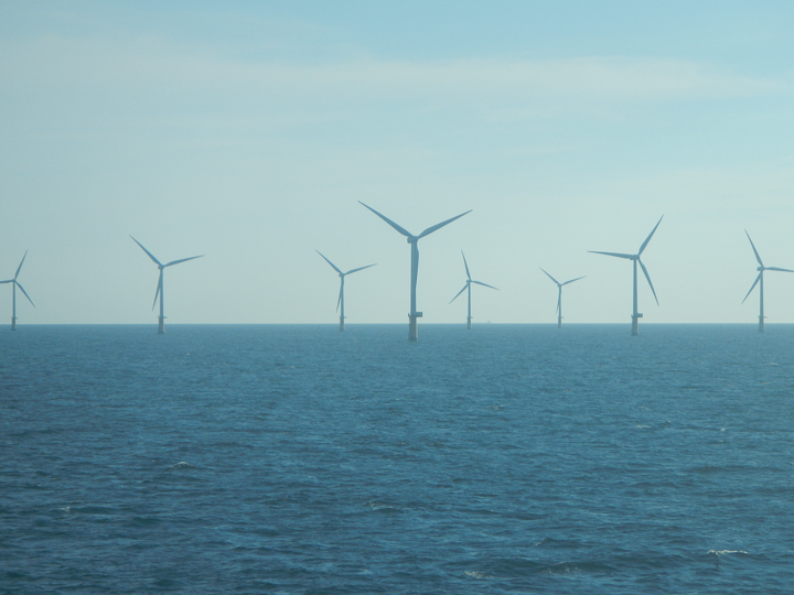 Windmolens onderweg